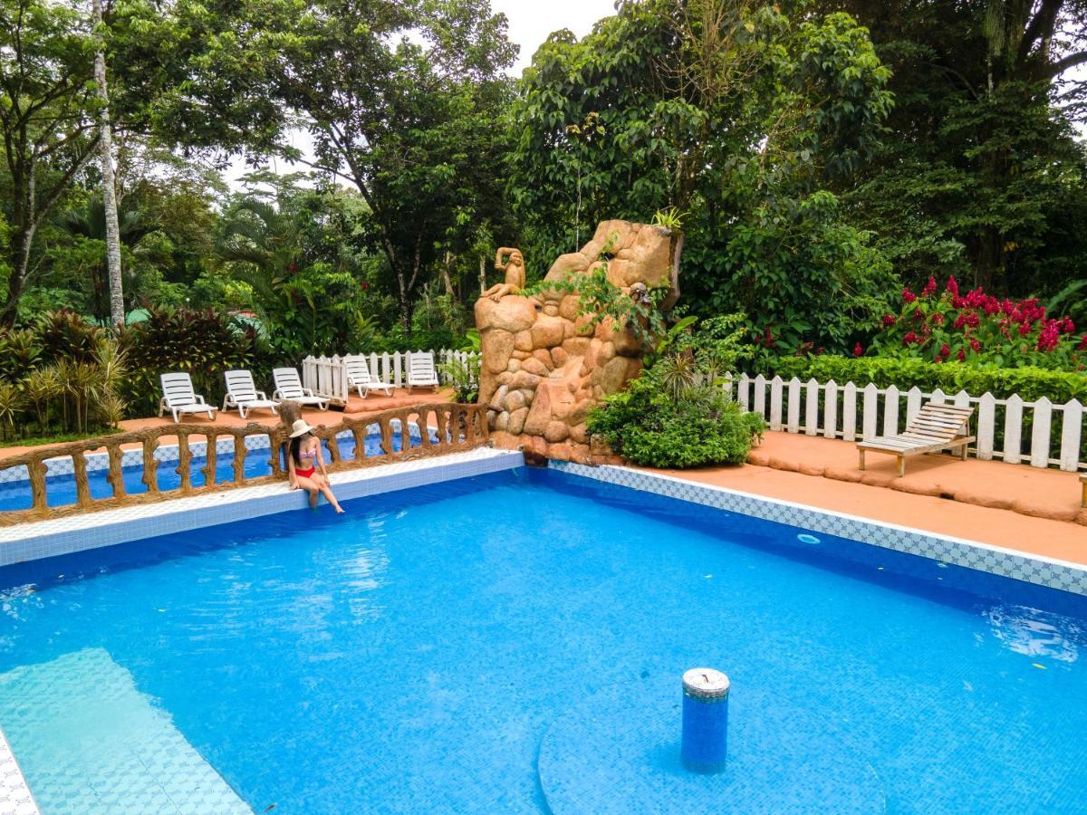 Ara Ambigua Lodge Sarapiqui Bagian luar foto